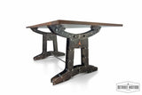 "Drop-Hammer" Industrial Dining/Conference Table