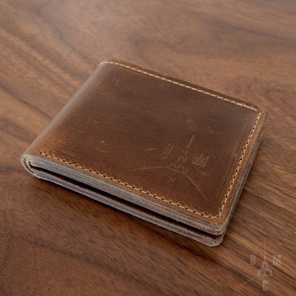 Detroit Motion Co. Handmade Leather Wallet -- Old 67 Brand