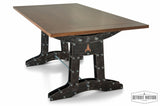 "Drop-Hammer" Industrial Dining/Conference Table